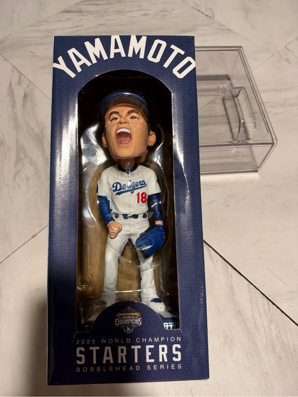 Dodgers Blue & White Bobblehead Toy